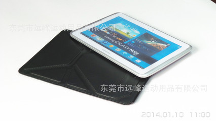 東莞遠(yuǎn)峰運動用品 專業(yè)制造10寸壓印皮套，工廠直供平板電腦保護(hù)套